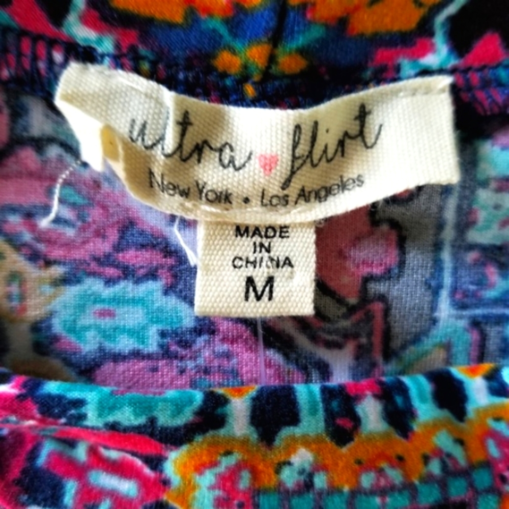 NEW Ultra flirt M choker tunic dress - Picture 8 of 8